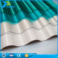 Wholesale corrugated polycarbonate clear plastic roofing sheets cheap price